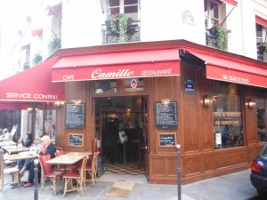 Chez Camille Cafe in Paris